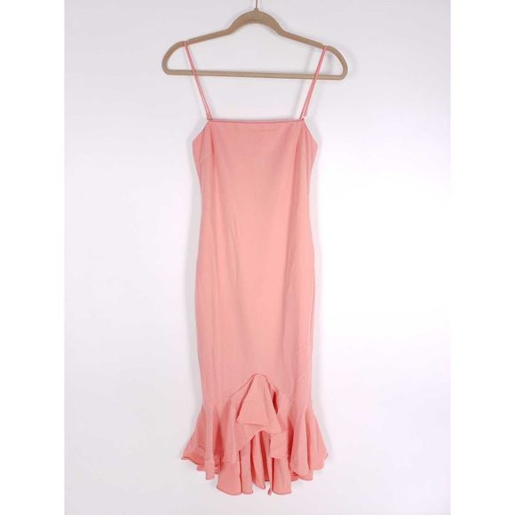 Lovers Friends Tyler Crepe Flounce Midi Dress - Picture 3 of 8